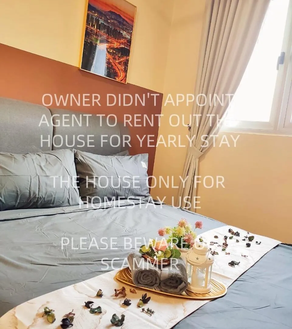 Cozy Design Homestay Taman Wahyu Sw08 Batu Caves D Kuala Lumpur Apartman